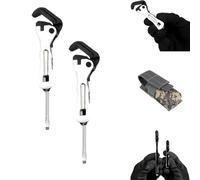 RONGJUEOZ The Micro Stubby, Micro Self Adjusting Wrench, Portable Multifunction Wrench, Universal Size, 2 in 1 Wrench Tool for Tight Spaces (2 PCS)