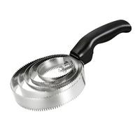Rongrongago 5 Anneaux Etrille Double Face Brosse pour Cheval, Peigne Curry Cheval, Brosse à Démangeaisons pour Chevaux, pour Le Changement de Pelage, L'épilation