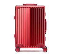 RONGSHEN Valise Varine en Alliage en magnésium entièrement en Aluminium avec Une Valise à Roues Non zippées TSA adaptée au Voyage d'affaires de Voyage de Loisirs Bagage