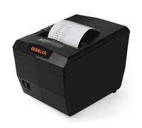 Rongta Imprimante de reçus thermique avec coupe automatique pour la vente au détail et les petites entreprises, imprimante POS 80 mm, imprimante de cuisine haute vitesse, USB/LAN/série, compatible