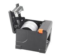 Rongta Imprimante POS Imprimante Thermique de Reçus USB 80 Mm avec Support de Coupe Automatique Tiroir-Caisse pour Cuisine de Restaurant, Interface Ethernet Série USB (Prise UE)