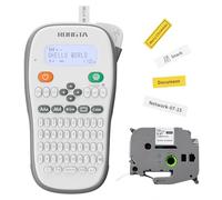 Rongta TH110 Étiqueteuse portable Bluetooth avec 1 ruban adhésif, clavier QWERTY imprimante d'étiquettes portable, pour la maison, le bureau, l'organisation