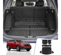 Rongtaod Tapis de chargement et tapis de dossier pour Honda CRV 2017-2022 (essence uniquement)