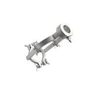 rongweiwang Adaptateur pour foret de perceuse à main, support fixe à trou carré, outil de travail du bois en acier pour professionnels, support machine, convertisseur, pince réglable