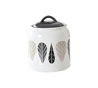 rongweiwang Bocal de Cuisine en céramique avec Couvercle hermétique, idéal pour Conserver la Nourriture pour Chien et Le thé/café. Son élégante Finition émaillée Lui Permet également de Servir