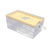 rongweiwang Boîtier de Thermostat Transparent Universel avec Serrure, idéal pour la Maison, Le Fitness et Le Bureau. Boîtier Mural Transparent et Universel avec Serrure, 130 x 120 x 75 mm