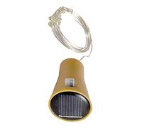rongweiwang Bouchon de Bouteille de Cordes Lumineuses LED étanche String Light Solar Puissance Décoration Chaîne de la Lampe, Colorful Light, 20led