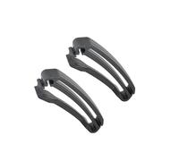 rongweiwang Boucle de réglage de butée de Ceinture lestée, Clip d'extrémité de Sangle, système de Gestion des Sangles, Boucles de Sac à, équipement Utilitaire, Boucle de, Noir, S