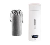 rongweiwang Bouilloire électrique portable pour voiture avec contrôle intelligent de la température. Bouilloire à eau chaude idéale pour les voyages la maison. électrique de voyage pour le