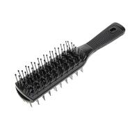 rongweiwang Brosse à cheveux double embout, indispensable pour un brushing facile et un coiffage sans effort, pour cheveux bouclés raides. Brosse démêlante pour brushing homme.
