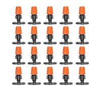 rongweiwang Buse de brumisation pour Irrigation - Excellente capacité de pulvérisation de 9 à 1 mètre - Idéale pour l'irrigation et la brumisation - Buse de avec raccord en T