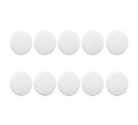 rongweiwang Cache-vis, Cache-écrous de Direction, Design Simple et élégant, Couleur Unie, Installation Facile, Finition soignée. Placez la Partie bombée du Cache sur Le Trou de vis Hexagonal.