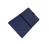 rongweiwang Carnet de Score de Golf Portable, Accessoire de Score pour Une expérience de Jeu complète, carnet de Professionnel en Cuir PU, Bleu, 16 x 12 cm