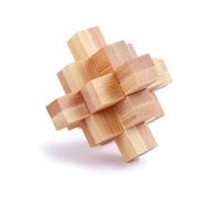 rongweiwang Casse-tête en Bambou Luban Lock, Puzzle Classique,Type 2 | Casse-tête en bambou Luban Lock, puzzle classique pour soulager le stress