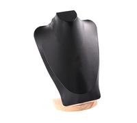 rongweiwang Ce présentoir à bijoux élégant offre une présentation exceptionnelle pour la vente au détail un usage personnel. Conçu pour une utilisation à long terme, il est, PU noir, 30 cm