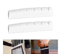 rongweiwang Chevalet de guitare acoustique, sillet de tête, chevilles classiques, caractéristiques sonores, haute densité, durabilité, assure une justesse parfaite à chaque jeu,