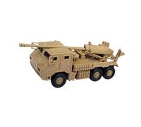 rongweiwang Collection de maquettes de Chars à Monter soi-même. Un Ensemble Exceptionnel maquettes Chars pour Enfants et Adultes. Laissez Libre Cours à Votre Imagination et, Jaune, 13 x 4.5 x 4.5 cm