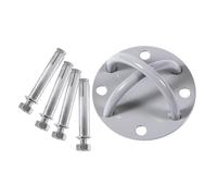 rongweiwang Crochet de fixation pour hamac, anneaux de gymnastique, ancrage de fixation, sangles de suspension, support mural, sac de frappe, chaise suspendue de boxe, vis de, corde
