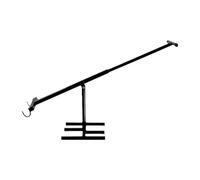 rongweiwang Dispositif de Compression des déchets extérieurs pour poubelles à roulettes, compacteur Manuel pour poubelles en Fer, Compression Efficace, Deux Niveaux, Hauteur réglable, Outil de