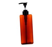 rongweiwang Distributeur de savon liquide de avec pompe manuelle, flacon élégant et rechargeable, accessoires de salle de bain et de cuisine raffinés, distributeur de savon, 800 ml orange