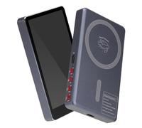 rongweiwang Écran d'affichage vidéo Selfie en Alliage d'aluminium avec Connexion Stable pour Moniteur. Batterie 1500 mAh avec Batterie Longue durée, Bleu