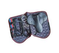 rongweiwang Équipement équestre Pour aux couleurs vives, ensemble complet comprenant selles et accessoires confortables, tapis de pour l'équitation à cru