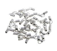 rongweiwang Fermoirs de qualité supérieure pour la création de bijoux : fermoirs mousquetons, à ressort, connecteurs pour colliers et bracelets. Faciles à utiliser pour la création bijoux.