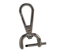 rongweiwang Fermoirs mousquetons en métal, accessoires pour la création de bijoux, porte-clés, colliers, bracelets, crochets, clips, anneaux de porte-clés, accessoires couture et sacs.