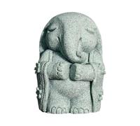 rongweiwang Figurine de bureau en forme de moine japonais, accessoire Feng Shui créatif pour table à thé, décoration durable. Figurine miniature décorative bouddhiste pour bureau.