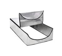 rongweiwang Isolation thermique pour combles, résistante et ignifugée, avec accessoires pour échelle d'accès facile, film isolant en aluminium pour escaliers et décoration intérieure.