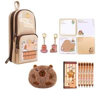 rongweiwang Jolie Trousse à avec Grande capacité et Plusieurs Compartiments pour Une Organisation Facile Ainsi qu'un Sac en Toile résistant à l'usure, tapez+3