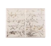 rongweiwang Kit de Rechange Multifonctionnel pour Aiguilles de Montre : Accessoires Essentiels pour horlogers, Assortiment goupilles Rechange en Alliage Mixte, kit d'outils réparation Montres avec