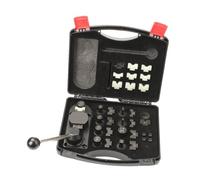rongweiwang Kit d'outils multifonctionnels pour cintrer les anneaux. Idéal pour la création de bijoux à domicile et en atelier. Cintre à 60° et 90°. Cintreuse d'anneaux professionnelle et polyvalente,