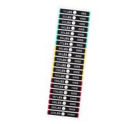 rongweiwang Les étiquettes adhésives pour l'organisation des charges permettent de désencombrer les appareils de musculation et d'améliorer l'expérience utilisateur, quelle que