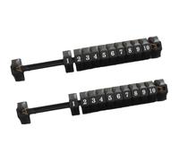 rongweiwang Lot de 2 Tableaux de Score pour Baby-Foot, Compteur Points pour Tables Baby-Foot Standard, Style C, StyleB