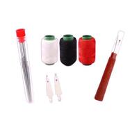 rongweiwang Lot de 34 aiguilles à coudre en acier à gros chas. Robustes et pratiques, elles sont idéales pour les loisirs créatifs.