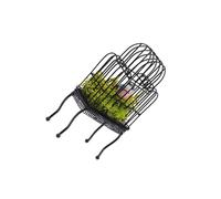 rongweiwang Maison de poupée à l'échelle 1:12, nichoir, Accessoires pour poupée, scène de Vie, Mini-Maison pour Oiseaux, Noir , Noir