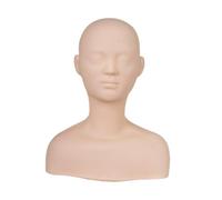 rongweiwang Mannequin de formation pour professionnels de la beauté - Tête massage des épaules - Modèle flexible, facile à nettoyer, StyleB