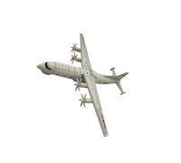 rongweiwang Maquette d'avion 4D Faite Main à l'échelle 1/240, idéale pour Les fêtes d'enfants, la décoration de Table comme Avion de Transport, 200 flâneries, 16 x 17.4 x 4 cm