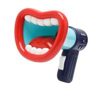 rongweiwang Microphone Jouet Portable pour Enfants avec changeur de Voix et Fonction mégaphone à Plusieurs Boutons, idéal pour des Jeux sonores créatifs, Bleu, 16 x 11 x 13 cm