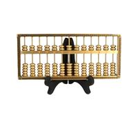 rongweiwang Mini boulier en Laiton, décoration Feng Shui Unique, Objet de Collection pour Bureau Salon. Cadeau Original et créatif. Idéal pour Enfants et Adultes. Parfait pour la