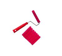 rongweiwang Mini Rouleaux à Peinture avec Manche et Cadre Inclus. Fournitures de Peinture pour l'intérieur et l'extérieur des Murs. Pinceau, Rouleau et Brosse.