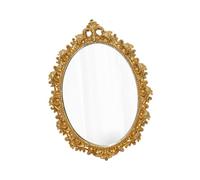 rongweiwang Miroir de maquillage rétro polyvalent, style vintage, à fixer au mur, idéal pour la chambre, l'entrée, le bureau toute autre pièce de la maison. Décoration élégante et vintage.