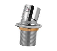 rongweiwang Mitigeur thermostatique robuste pour évier de cuisine avec régulation intégrée de l'eau chaude et froide. Format compact, idéal pour la plupart des salles de bain