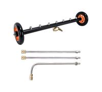 rongweiwang Nettoyeur de soubassement avec rallonges, Pression de 4000 PSI, pour Un Nettoyage en Profondeur des Voitures sans Avoir à Ramper sous Le véhicule. Nettoyeur de