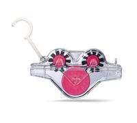 rongweiwang Outil de nettoyage de chaîne vélo sans effort pour des chaînes impeccables instantanément, à tout moment et n'importe où. Nettoyage immédiat et visible, rose