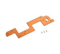 rongweiwang Outil de positionnement de rainures sans poignée pour la menuiserie : simplifie et optimise le rainurage pour tous les passionnés travail du bois. Gabarit rainurage avec poignée invisible