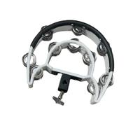 rongweiwang Pièces de percussion en métal. Expérience musicale numérique avec des sons nets et précis. Tambourin à double rangée de cloches, tambourin portatif, double face