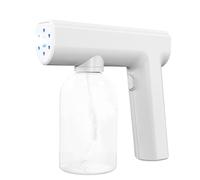 rongweiwang Pistolet de désinfection Pratique à Transporter pour Tous Les désinfectants, stérilisateur ABS UV C Exquis, Polyvalent et Compact, 030blanc