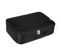 rongweiwang Pochette de rangement portable pour pins en émail, avec poignée de transport robuste pour un accès facile.